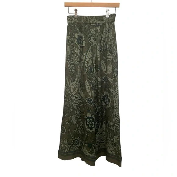 Farm Rio x Anthropologie Floral Print Wide-Leg Women’s Medium - Picture 9 of 16